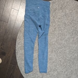 Blue Athletic Leggings